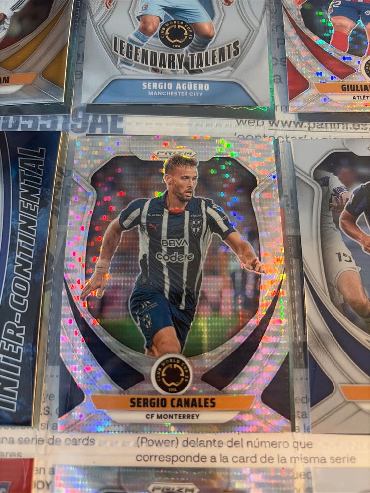 Panini Soccer Trading Card Sergio Canales Cf Monterrey image 1