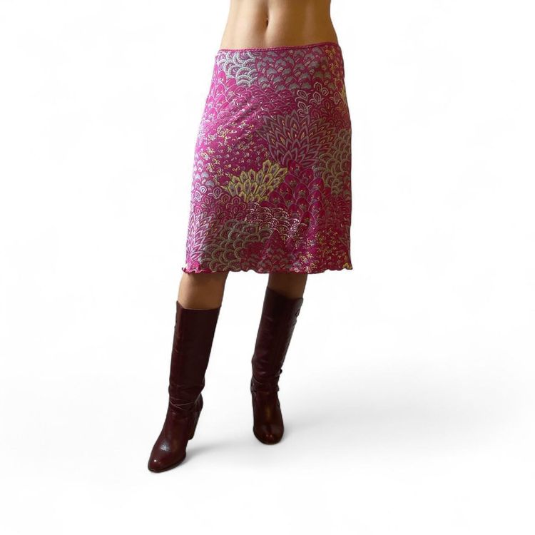 Immagine di Y2k Street One Multicoloured Patterned Skirt size L 2