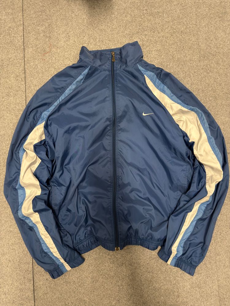 Nike Blue Track Jacket Vintage