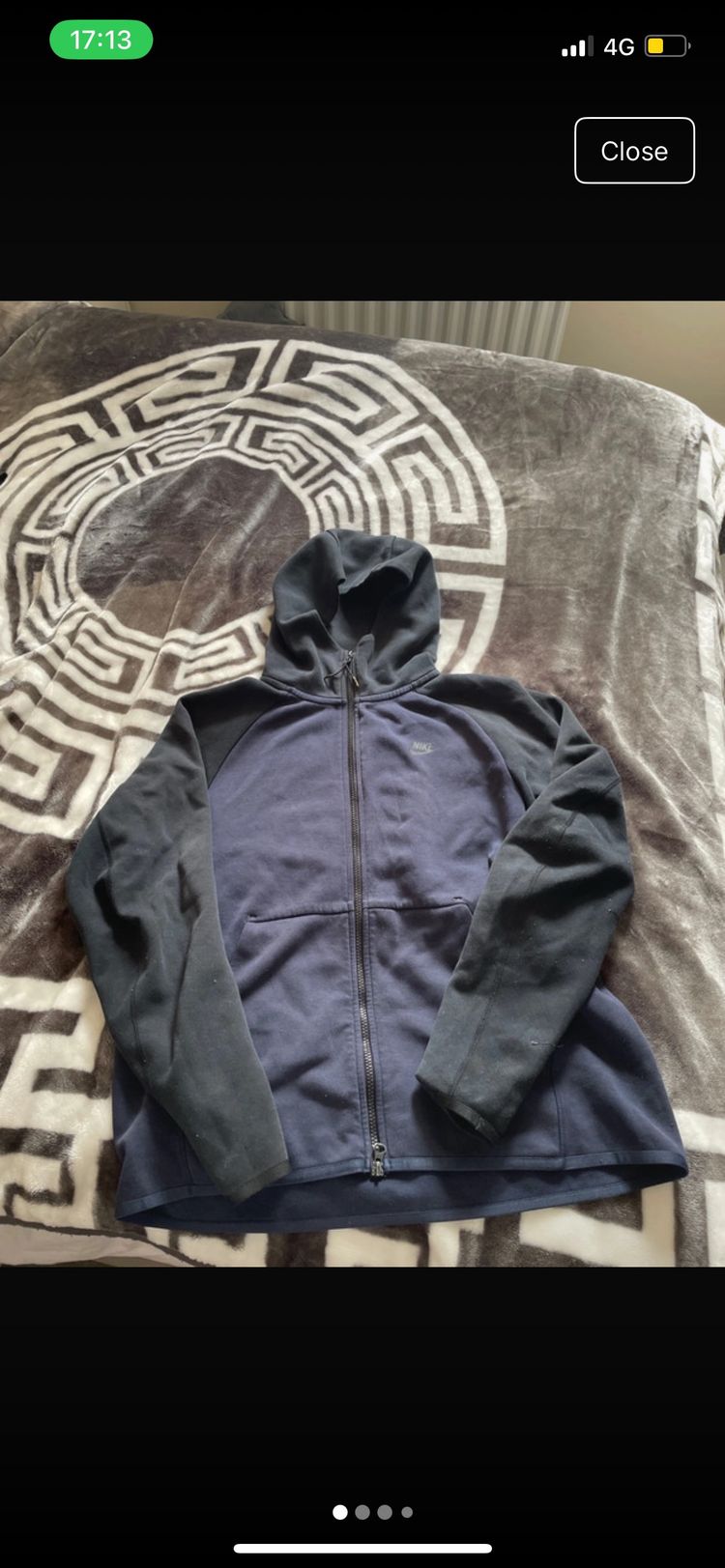 Nike Full-Zip Hoodie tech fleece old style