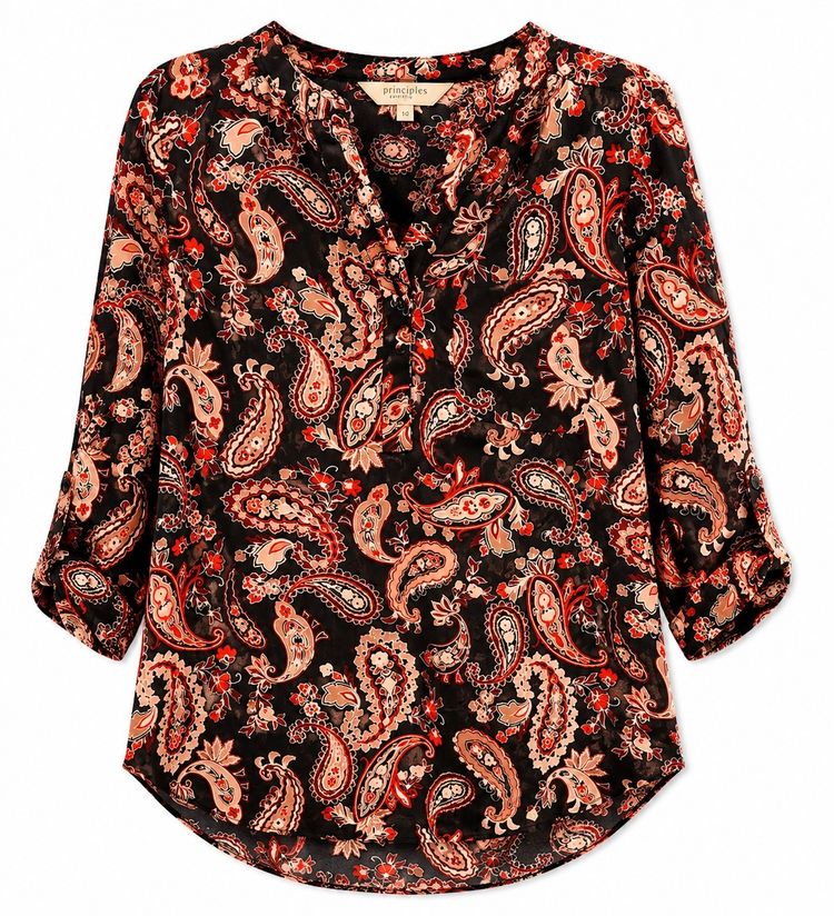 Principles Item 8 Principles Paisley Print Blouse product image
