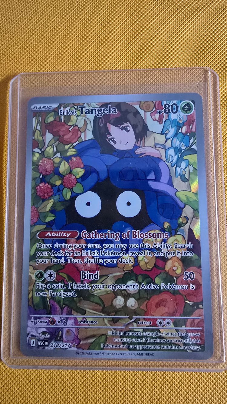 Tangela Pokémon Card
