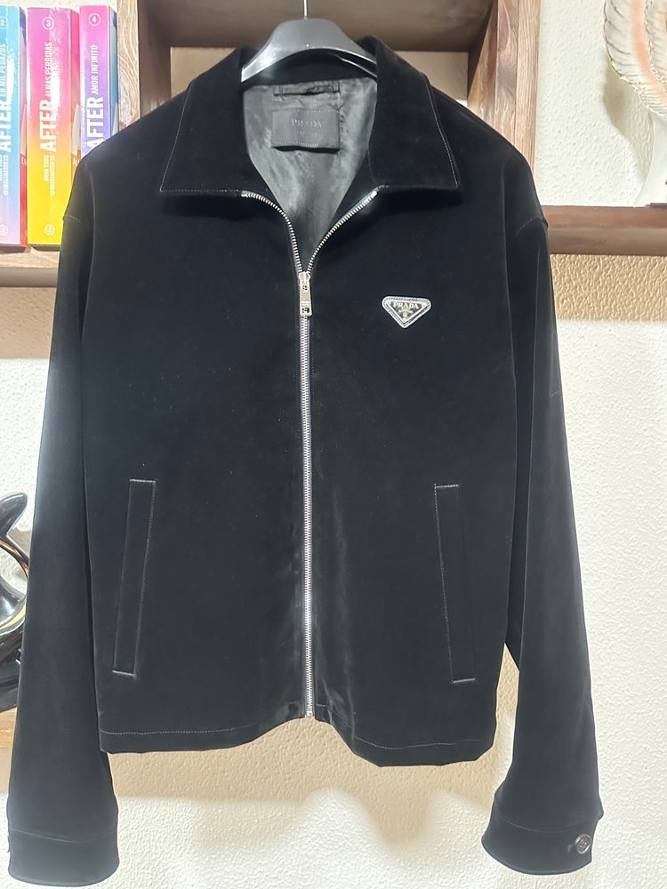 Prada Black Zip-Up Jacket
