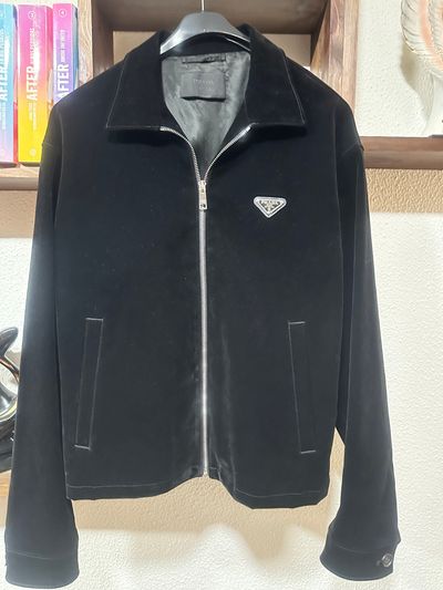 Prada Black Zip-Up Jacket