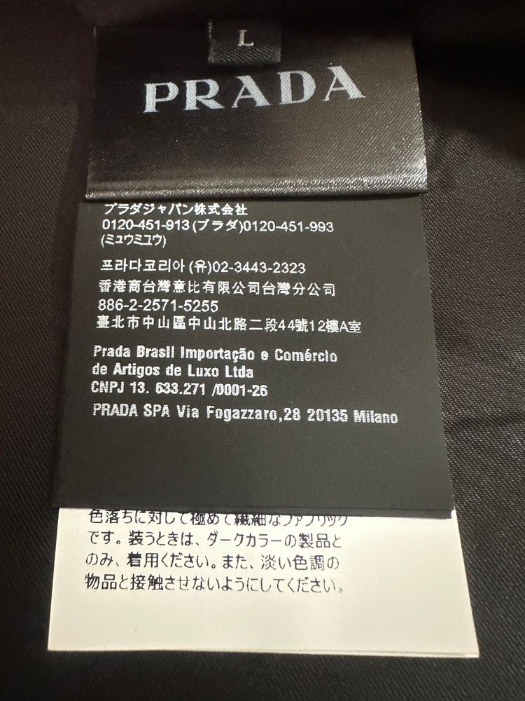 Prada Black Zip-Up Jacket image 4