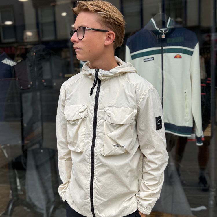 Marshall Artist Centro Overshirt Silverbirch imagen 2
