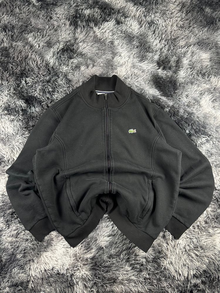 Lacoste Black Zip-Up