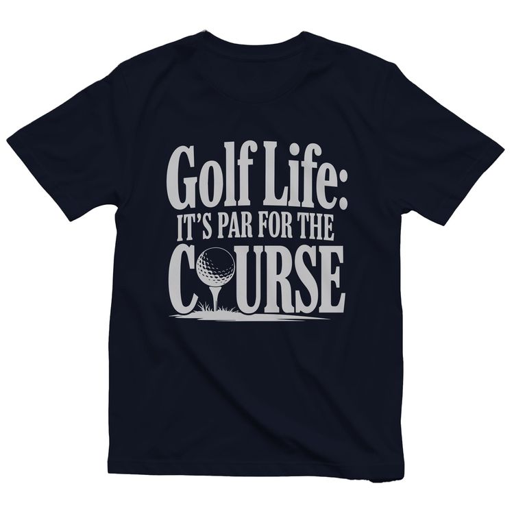 Golf Life Par 5 T-Shirt image 5