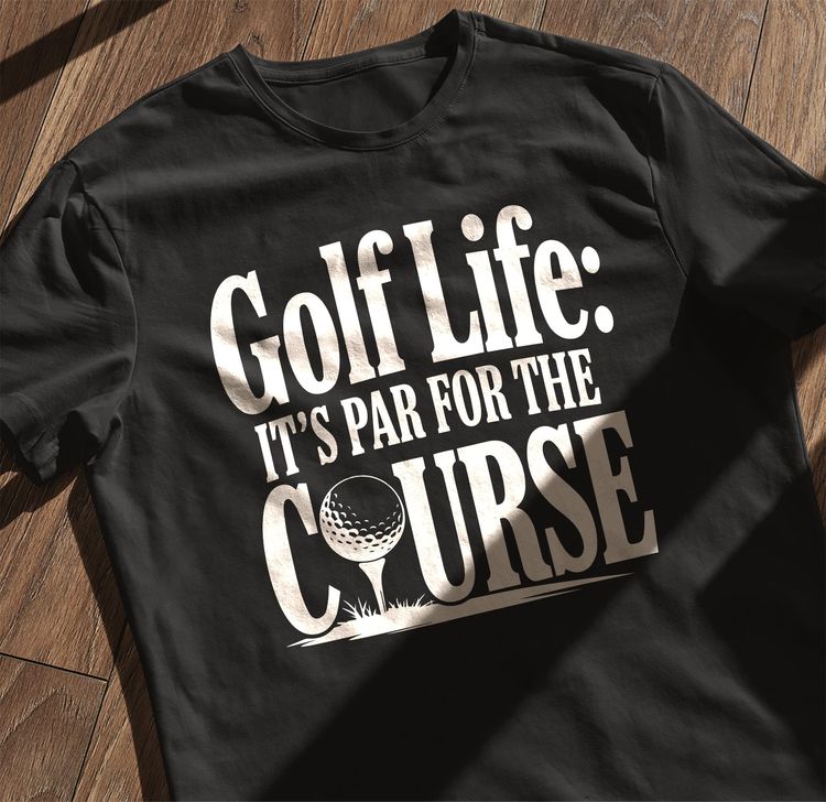 Golf Life Par 5 T-Shirt image 9