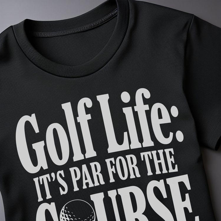 Golf Life Par 5 T-Shirt image 10
