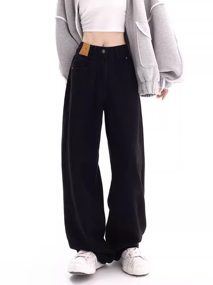 Black Wide-Leg Pants image 1