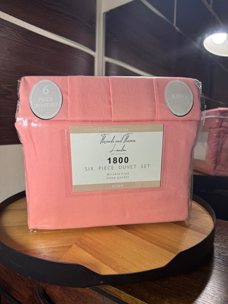 Six Piece Duvet SeT PINK 
