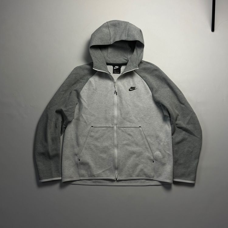 Nike Nike Grey And Light Grey Zip-Up Hoodie product image