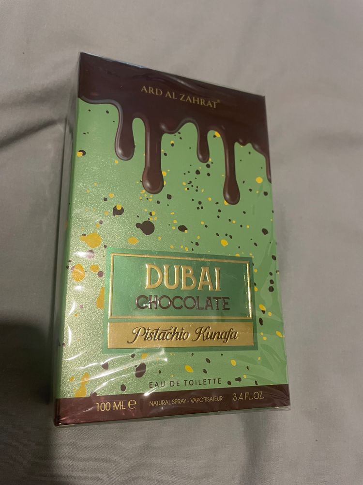 Ard Al Zahrat Dubai Chocolate Pistachio Kunafa Eau De Toilette image 1
