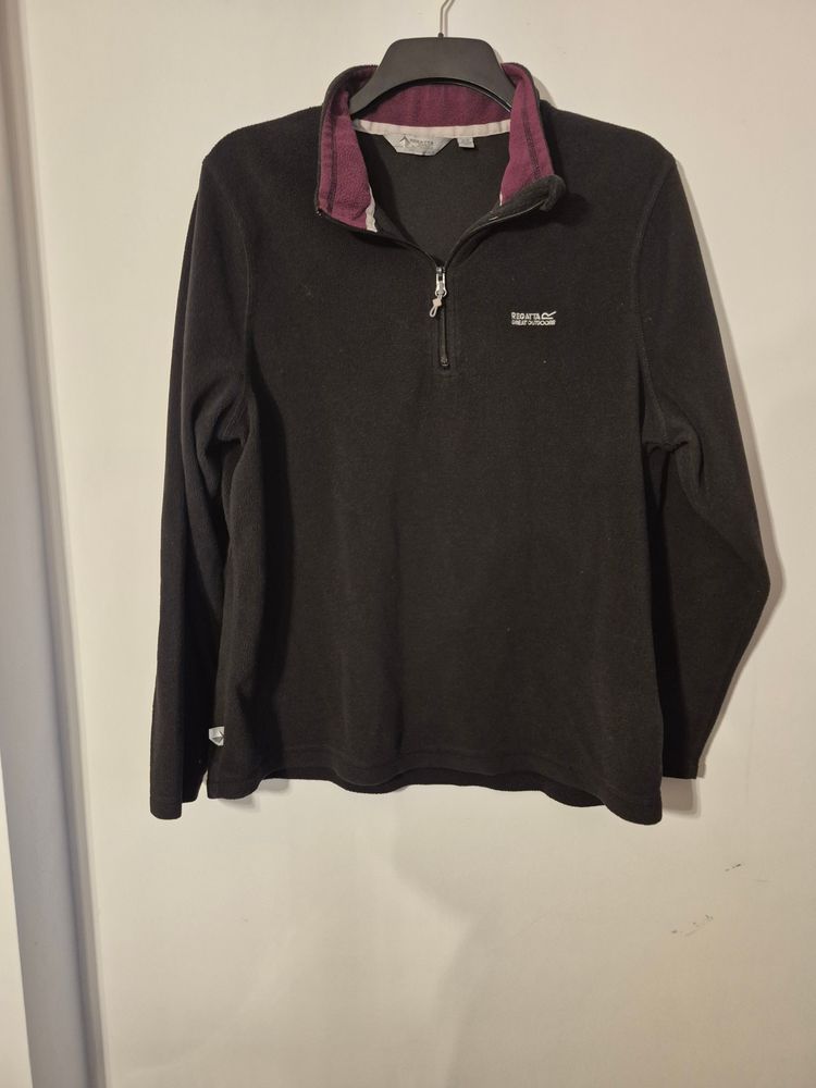 Regatta Black Fleece Pullover