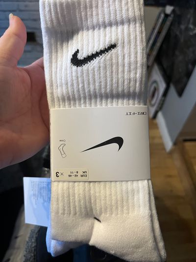 Nike White Socks