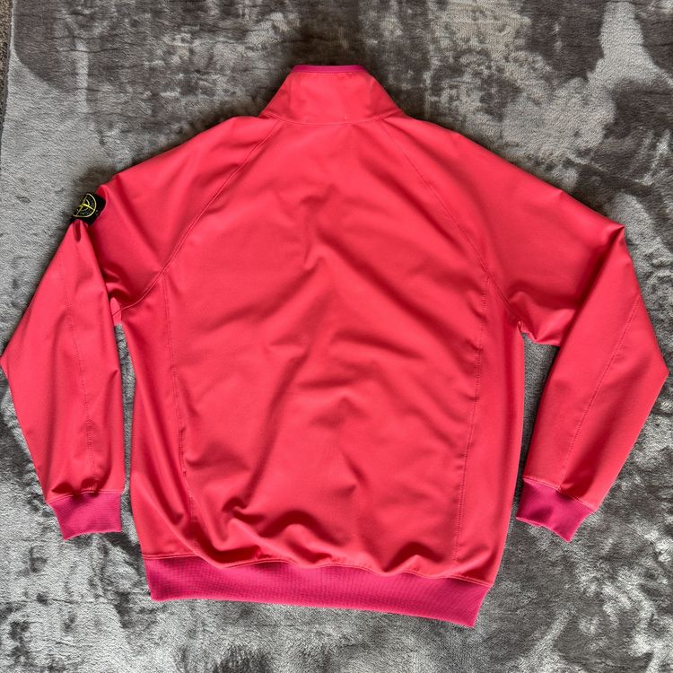 Immagine di Stone Island Fuchsia Stretch Nylon Track Top Jacket - Extra Large 8