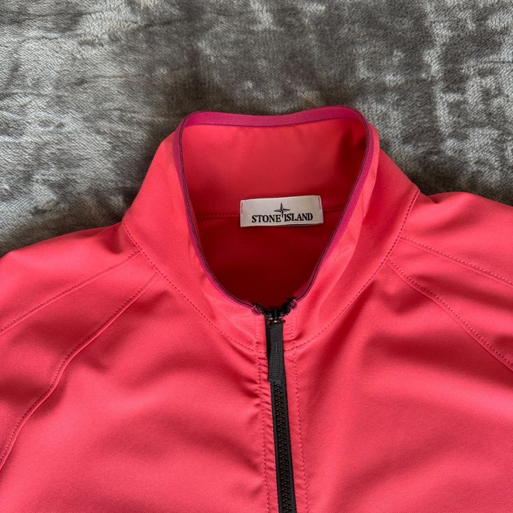 Immagine di Stone Island Fuchsia Stretch Nylon Track Top Jacket - Extra Large 4