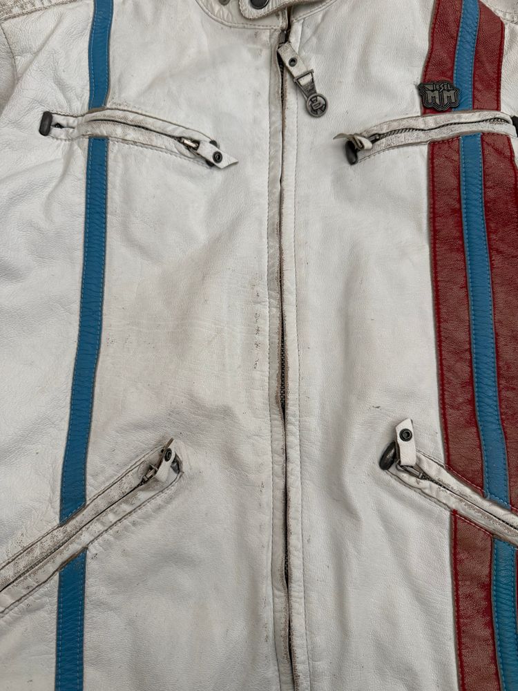 Diesel Leather Biker Jacket (M) 27