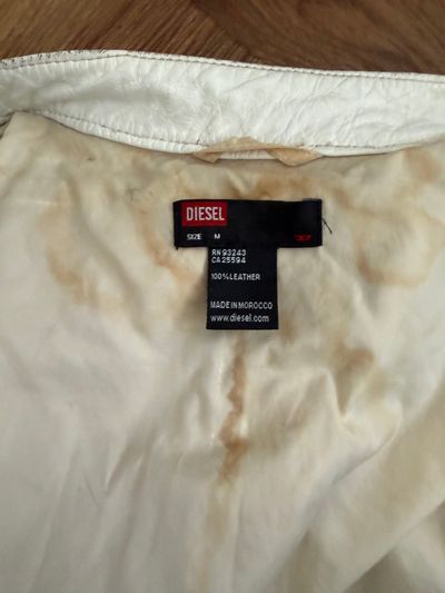 Diesel Leather Biker Jacket (M) 24