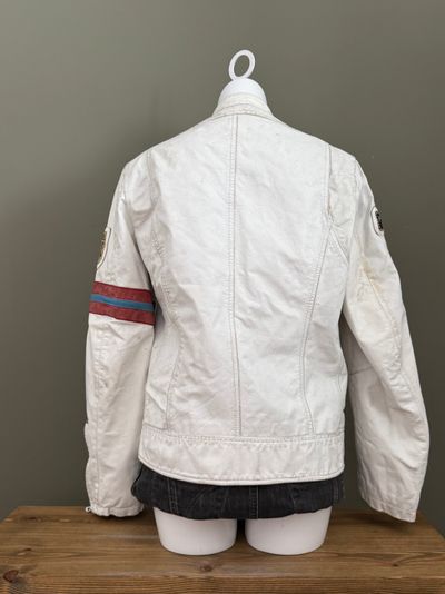 Diesel Leather Biker Jacket (M) 15