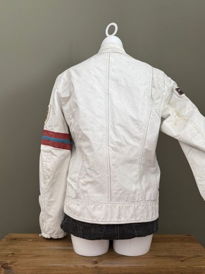 Diesel Leather Biker Jacket (M) 7