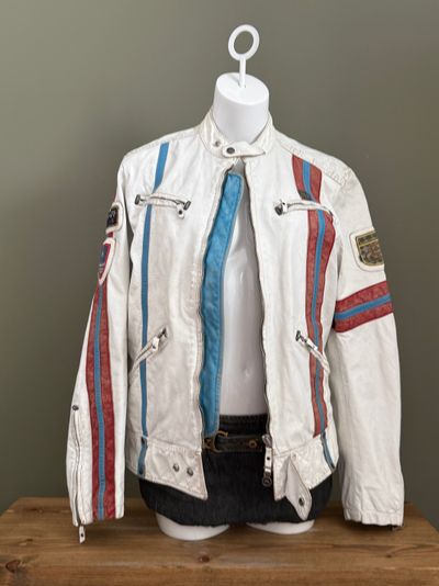 Diesel Leather Biker Jacket (M) 18