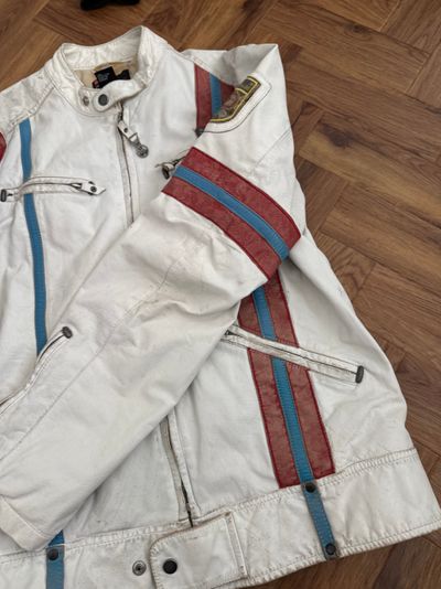 Diesel Leather Biker Jacket (M) 23