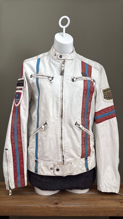 Diesel Leather Biker Jacket (M) 2