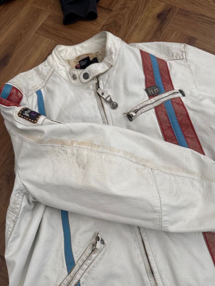 Diesel Leather Biker Jacket (M) 22