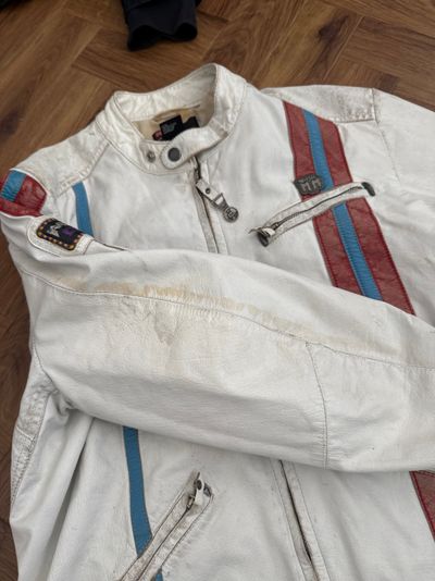 Diesel Leather Biker Jacket (M) 22