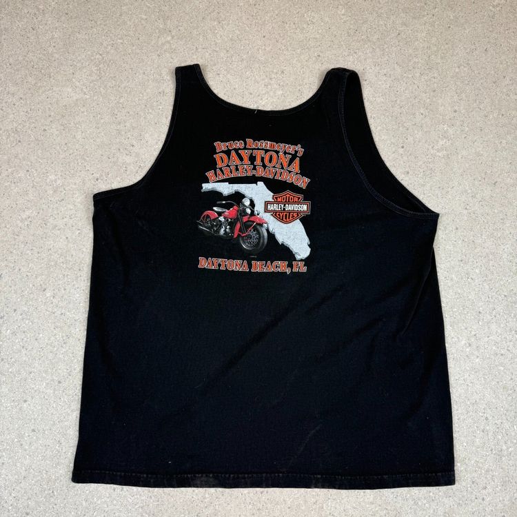 Harley Davidson Vest XL Black Colourway Daytona Beach Florida image 3