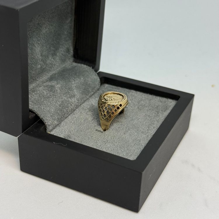 9ct 1 Tallar Coin Ring 4