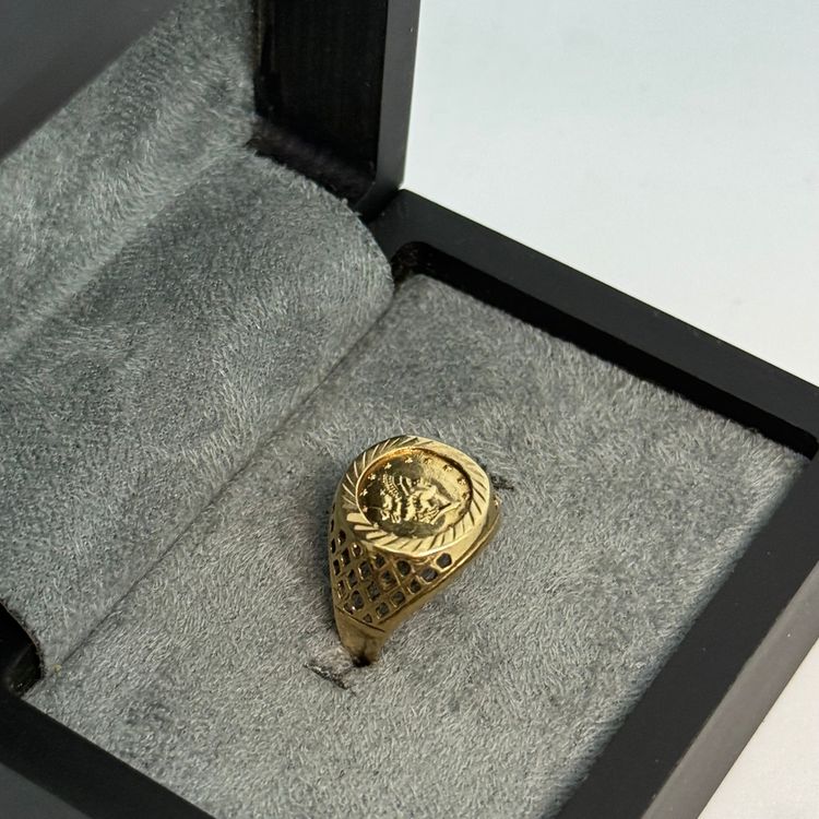 9ct 1 Tallar Coin Ring 3