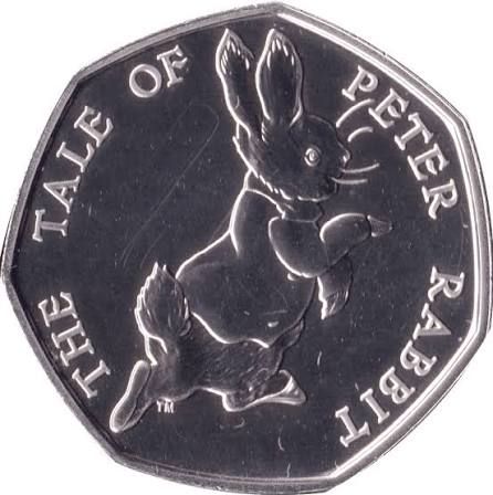 Rabbit The Tale Of Peter Rabbit Coin 50p product image