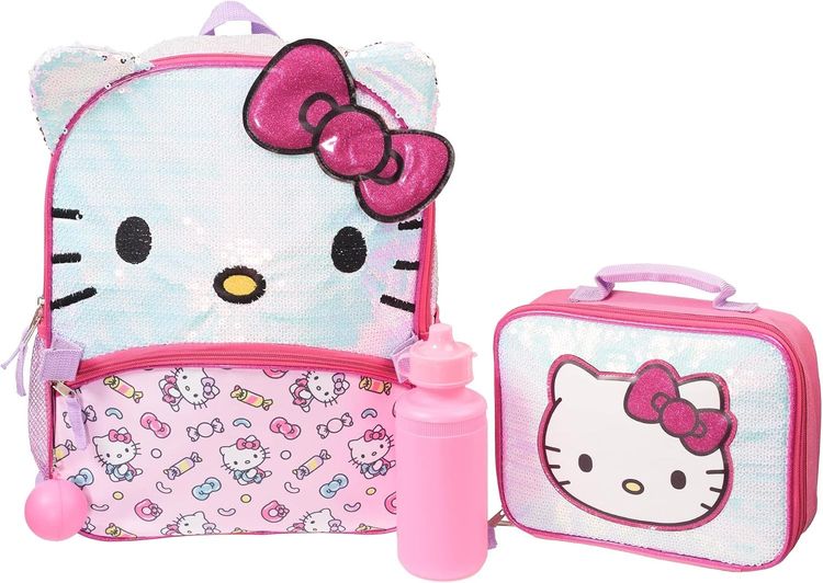 Other Hello Kitty Backpack, Lunchbox, And Water Bottle Set product image