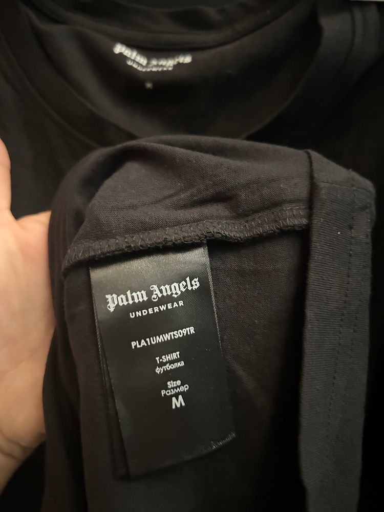 Immagine di Palm Angels Black T-Shirt 3