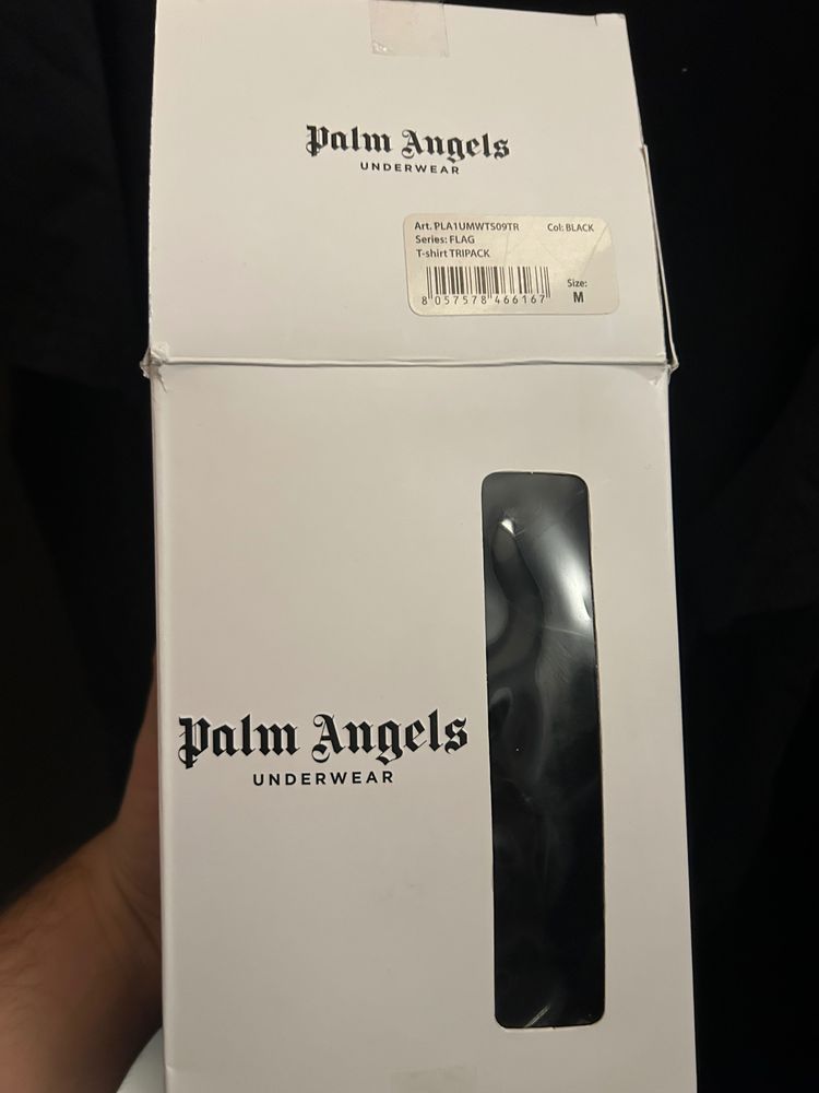 Immagine di Palm Angels Black T-Shirt 4