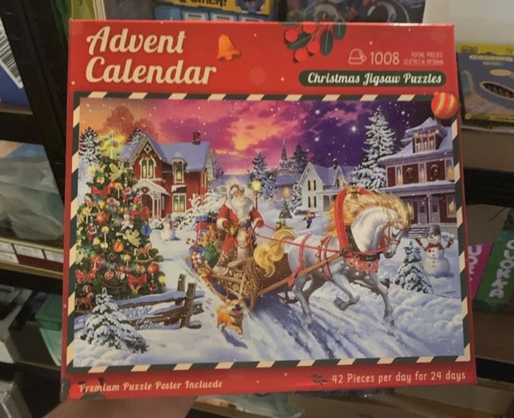 Jigsaw Advent Calendar Christmas Jigsaw Puzzle product image