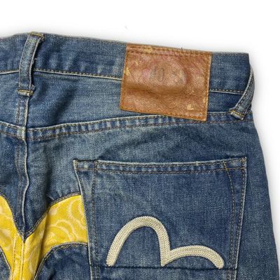 Authentic Evisu Bandana Daicock Selvedge Denim Jeans 3