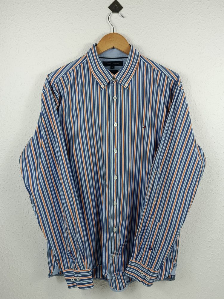 Tommy Hilfiger Custom Fit Striped Shirt image 1