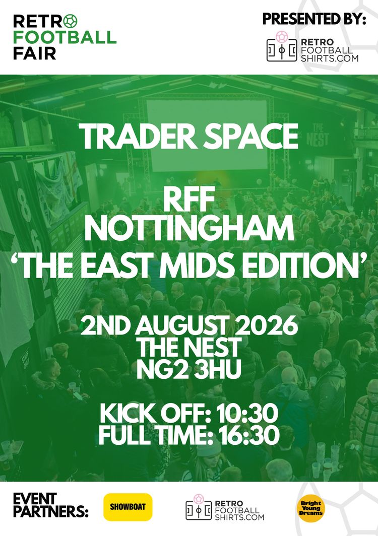 Retro Football Fair Nottingham (Football Shirt Space - Outdoor)