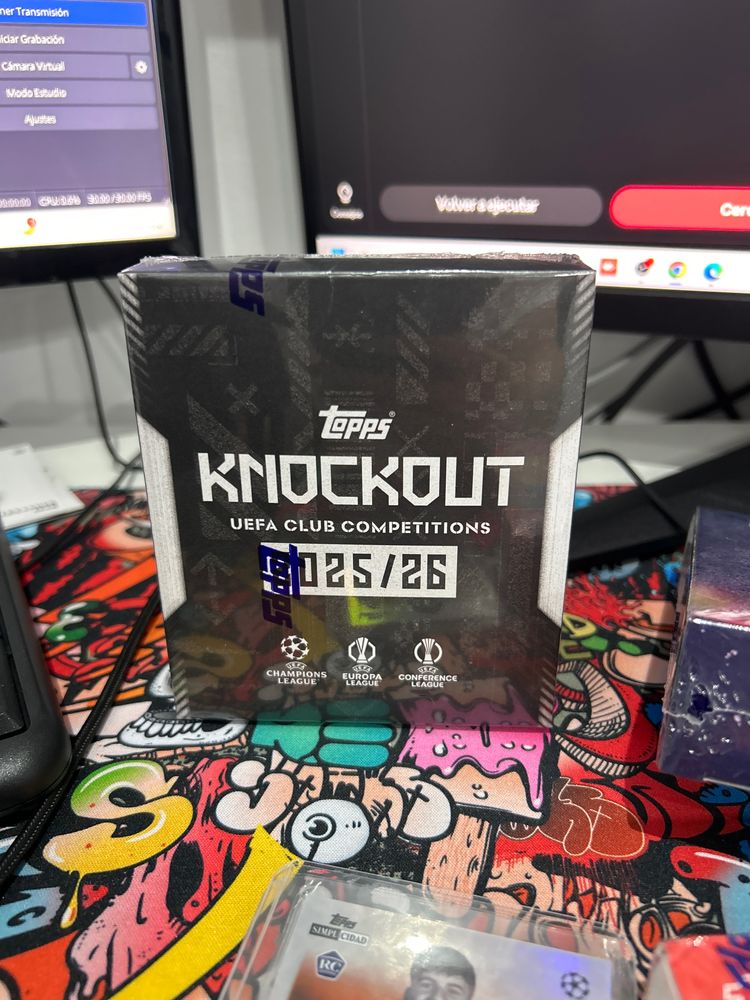 Topps Topps Knockout Uefa Club Competitions 25/26 Trading Cards imagen del producto