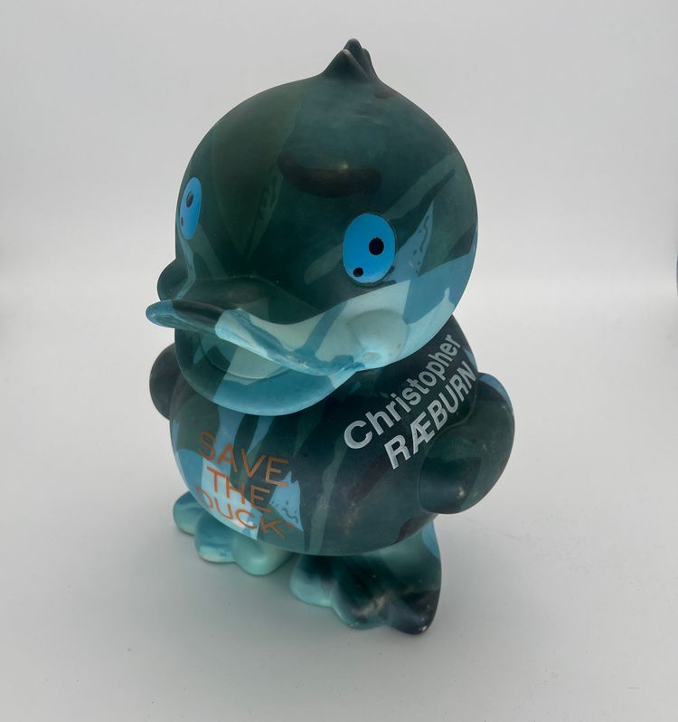 Official Christopher Raeburn SAVE THE DUCK plastic toy image 1