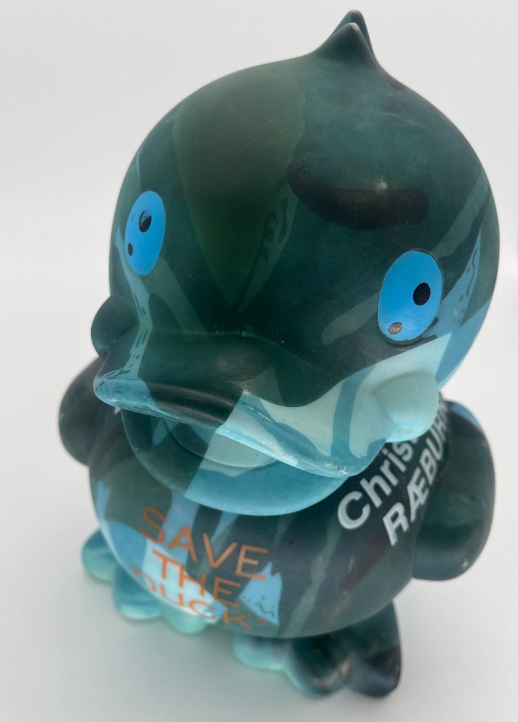 Official Christopher Raeburn SAVE THE DUCK plastic toy image 2