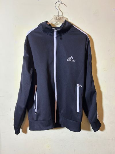 Adidas Black Zip-Up Jacket