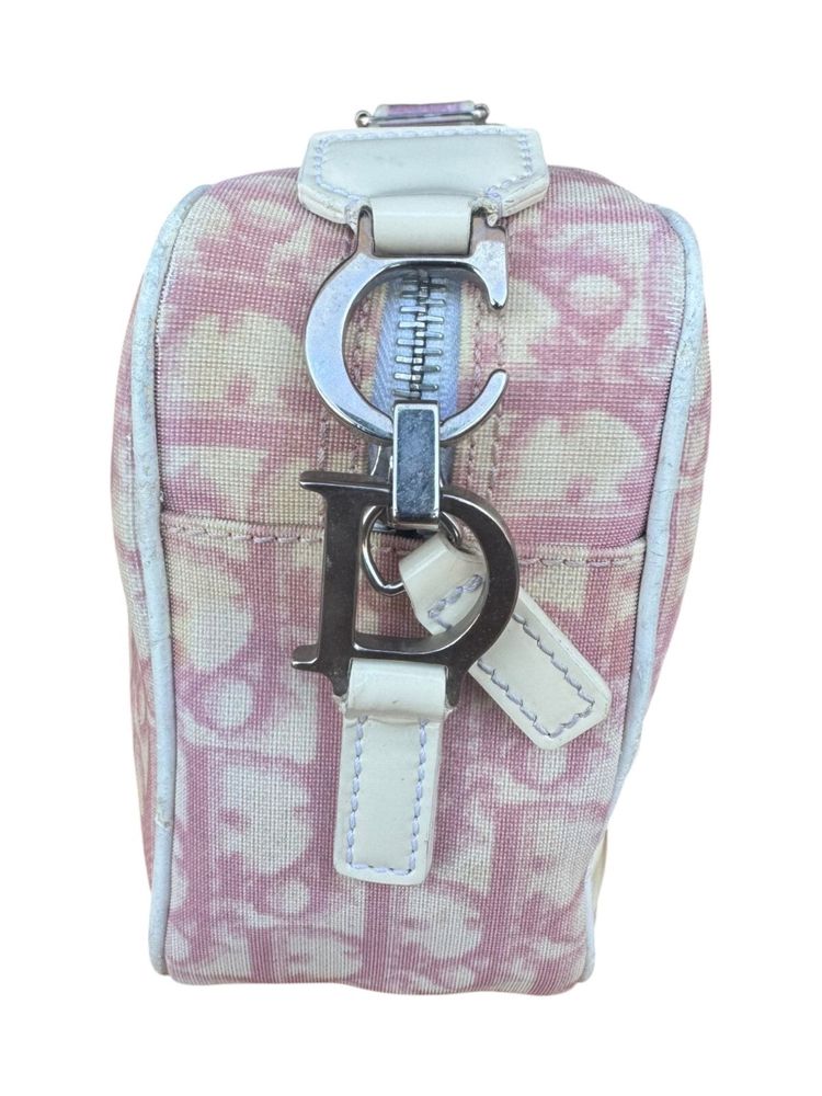 Christian Dior Trotter Pink Oblique Number 2 Shoulder Bag 14