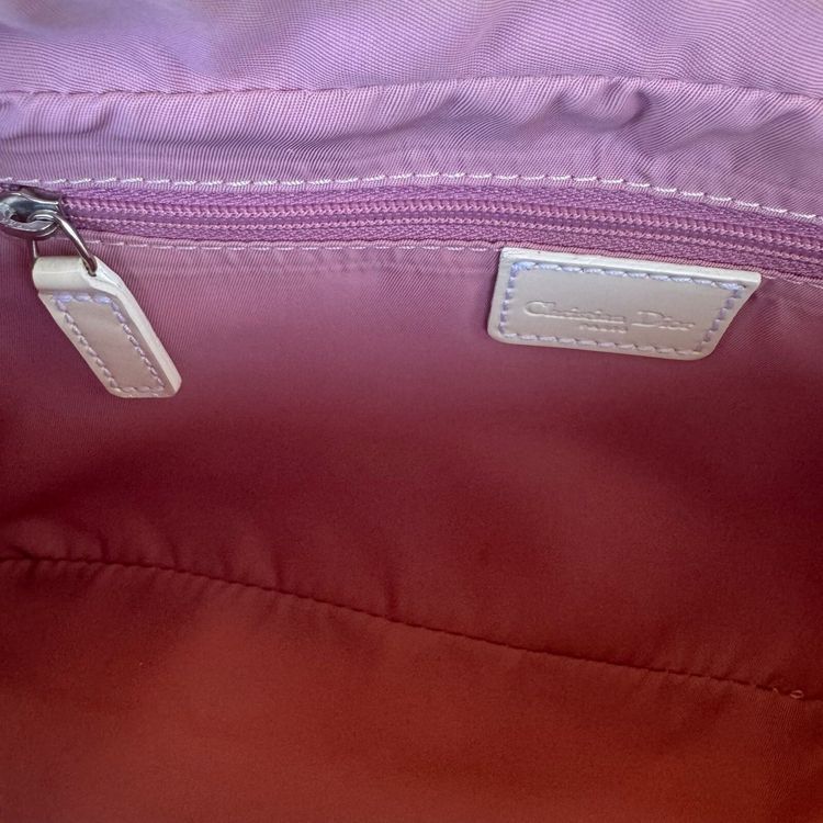 Christian Dior Trotter Pink Oblique Number 2 Shoulder Bag 12