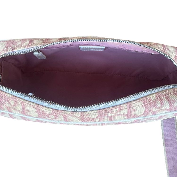 Christian Dior Trotter Pink Oblique Number 2 Shoulder Bag 16