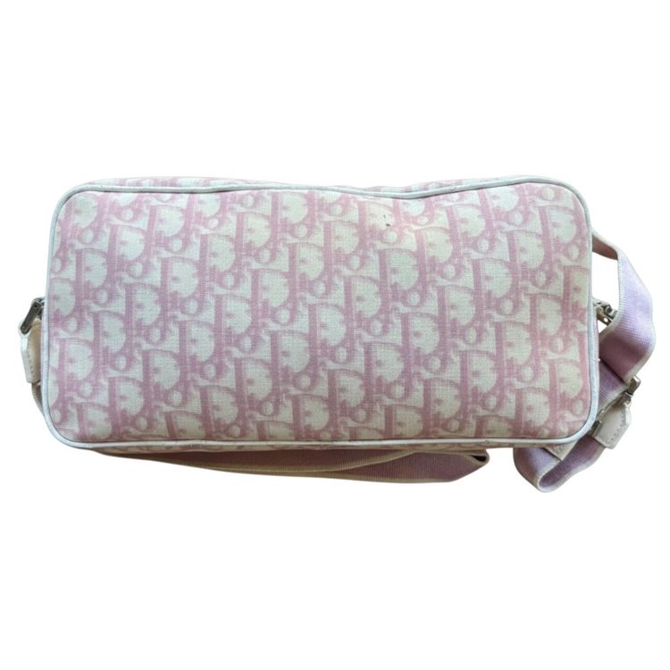 Christian Dior Trotter Pink Oblique Number 2 Shoulder Bag 4